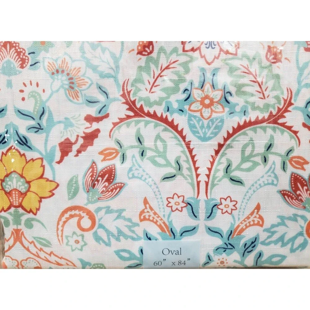 Printed Fabric Tablecloth 60